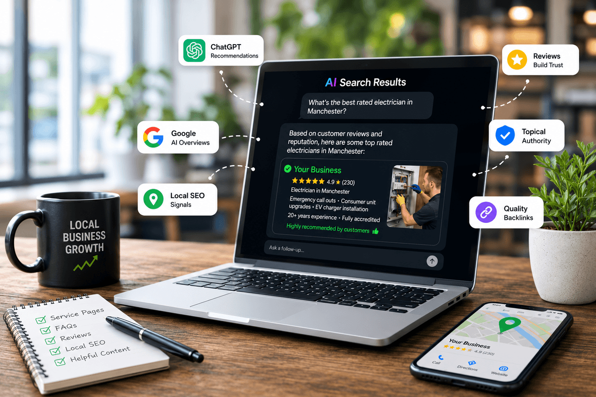 How to Optimise Your Local Business Website for AI Search